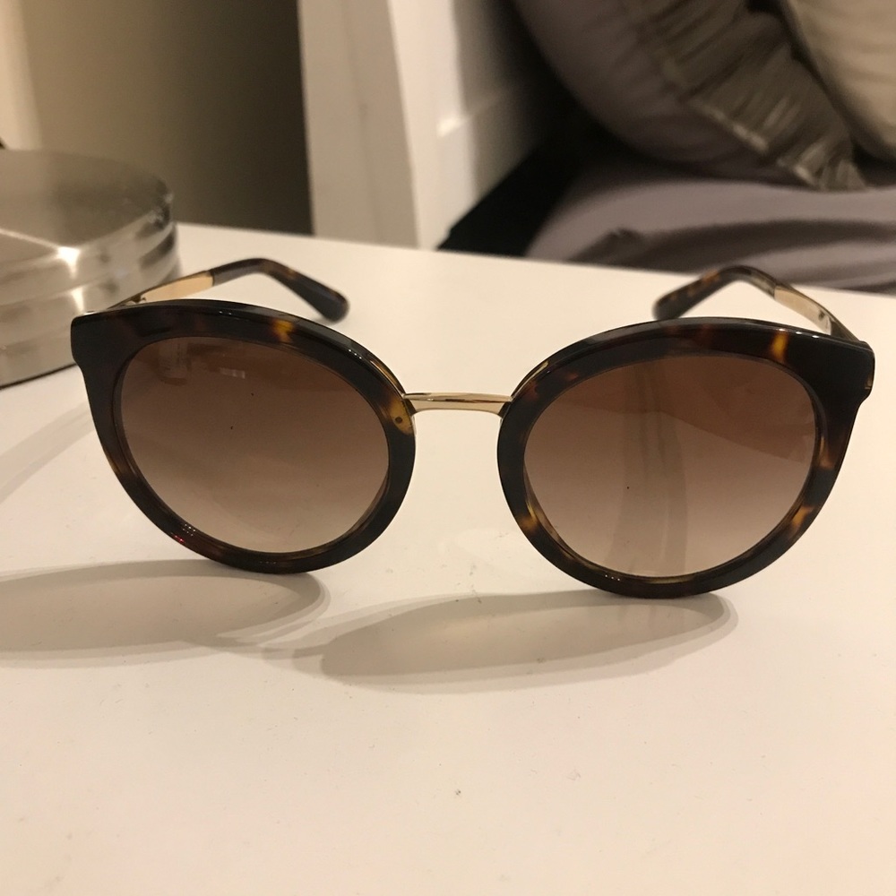 Dolce & Gabbana round Havana acetate sunglasses - Picture 4 of 4